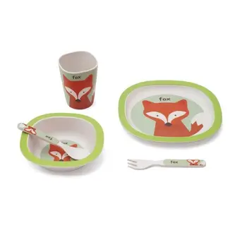 

MILL'O BÉBÉ Set of 5 dishes Fox