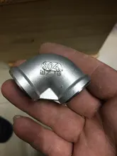 Female--Femalethreaded-Pipe-Fittings Stainless-Steel Dn8-Dn50-Elbow Angled-F/F 90-Degree