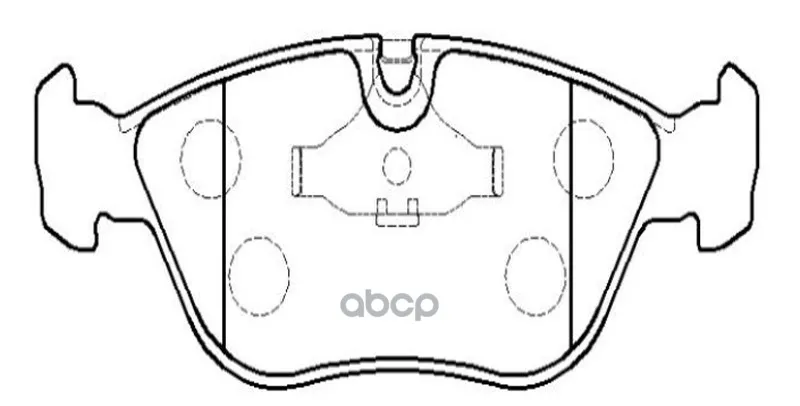Колодки Тормозные Volvo C70/S70/V70 2.0-2.5 96-05 Передние Ctr Ckvo1 Ctr арт. CKVO1