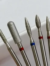 Bits Cutters Pedicure Nails-Accessories-Tools Manicure-Cuticle-Burr Nail-Drill Diamond