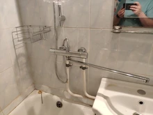 Bathtub Faucet Thermostatic-Mixer Tap Mixing-Valve Chrome Hot Cold And