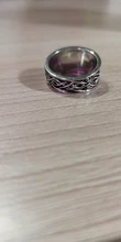Anillo Vintage de plata fina con cola de zorro para hombre y mujer, Joyería de Halloween de fiesta Steampunk, regalos
