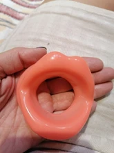 Goma de silicona para levantar la cara entrenador para labios boca apretador del músculo masaje facial ejercitador antiarrugas labio ejercicio herramienta de la boquilla