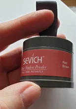 Sevich-Polvo de línea de pelo 4g Unisex, sombra de pelo, corrector de pelo, cobertura Natural, producto para la pérdida de cabello