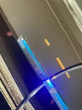 Prisma óptico de cristal para enseñanza, Prisma reflectante de ángulo recto, Triangular, espectro de luz, Prisma para arcoíris, 1 Uds.