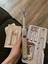 Timer Dental-Brush Sonic Teeth-Whitening Rechargeable Waterproof 5-Modes USB