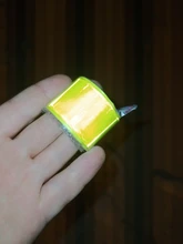 1PC tiras reflectantes de ciclismo correr de noche de pesca de advertencia de seguridad en bicicleta unen la pierna de los pantalones de la correa de cinta reflectante de venta al por mayor