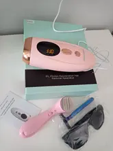 Depiladora láser IPL para mujer, dispositivo de depilación láser permanente de 990000 flashes