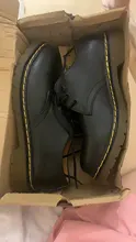 Botines con cordones estilo Chelsea Martens para hombre, botas masculinas resistentes al desgaste, de cuero virgen, 2020