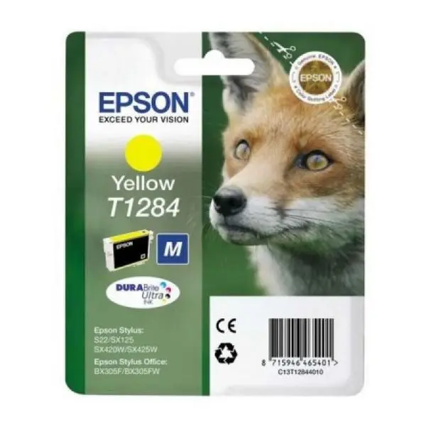 Чернильный картридж Epson C13T128440 желтый