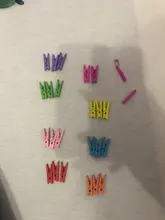 Clips de madera hechos en China, Clips de 25mm, 35mm, 45mm, 60mm y 72mm de Color, pinzas para fotos, pinza de ropa artesanal, Clips de decoración para escuela y oficina