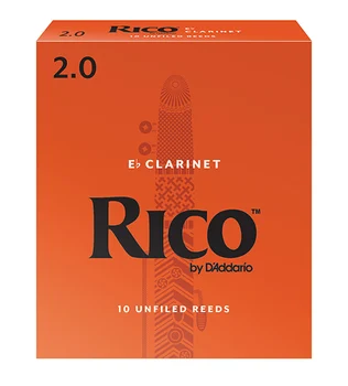 

Rba1020 Rico canes for clarinet EB, Size 2.0, 10 PCs, Rico