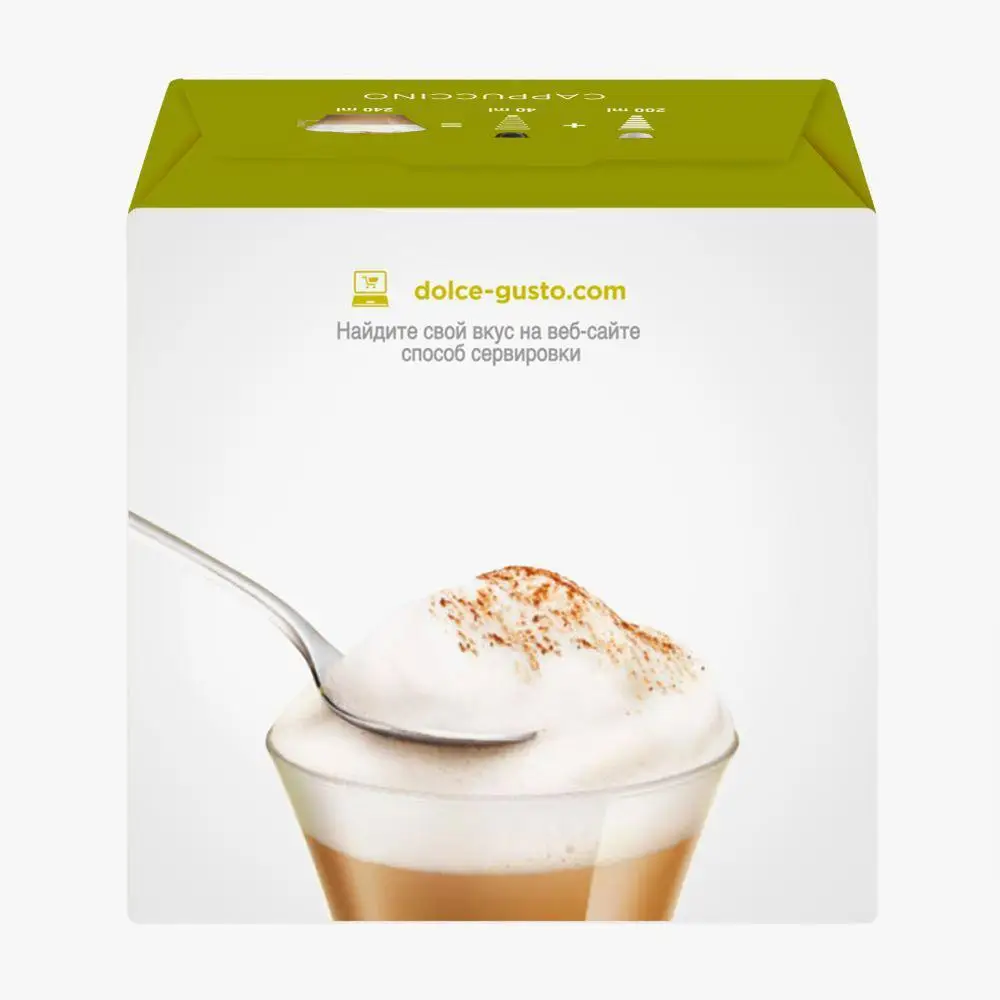 Нескафе Dolce Gusto Капучино 186.4г|Кофе в капсулах| |