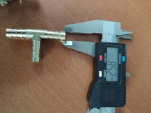 Coupler-Adapter-Connector Hose Pipe-Fitting Gas-Water-Tube Barbed-Tail Brass Copper 10mm