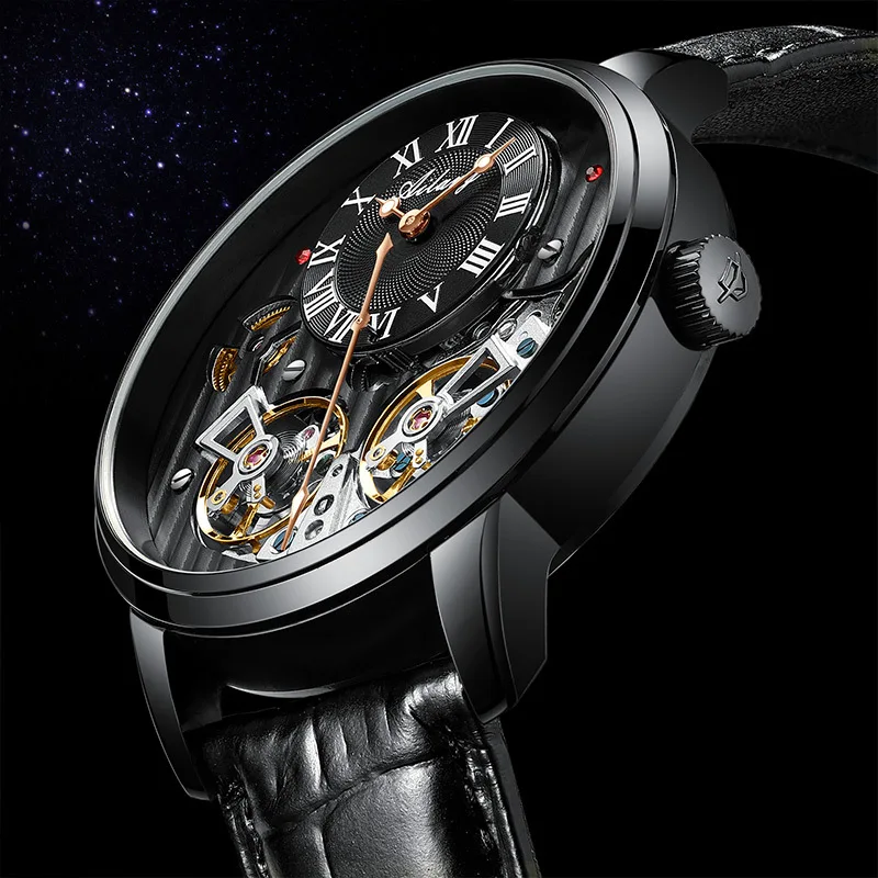 Пять лет гарантии спецназ мужские часы автоматические машины водонепроницаемые