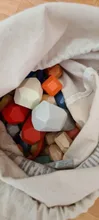 5-36 Uds niños de color de madera de piedra Jenga bloques de construcción juguetes educativos apilamiento creativa juegos Arco Iris juguetes de madera
