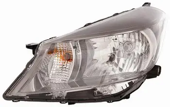 

HEADLIGHT TOYOTA YARIS 2011 PARAB. CHROME EDGE SUPEIORE BLACK Left Compatible