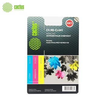 

The charging set Cactus cs-rk-cl441 multicolor 90 ml for Canon mg2140/mg3140