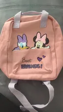 Mochila Minnie Mouse de Disney con dibujos animados para niños y niñas, morral escolar con diseño de ratón de Mickey