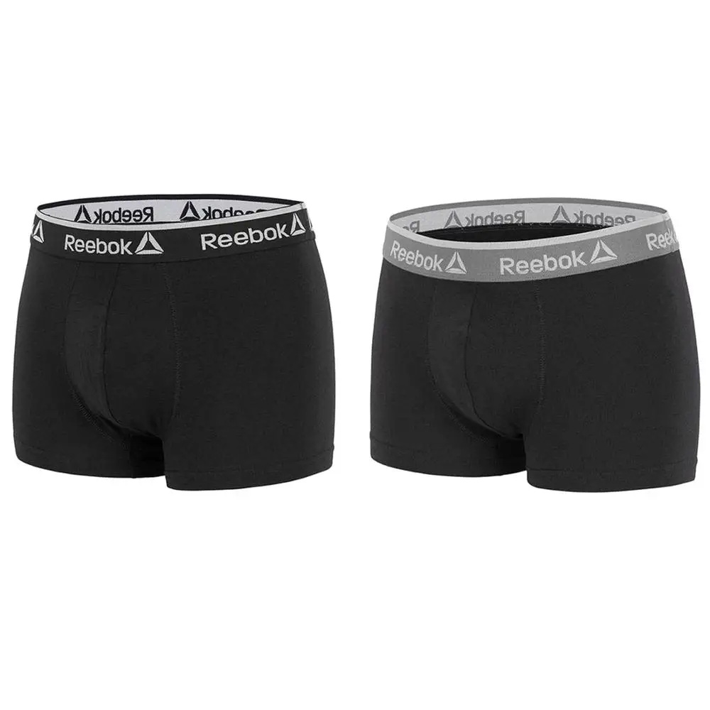 REEBOK Boxers type boxer Pack 6 units in black color for men