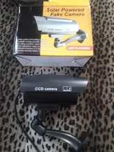 Simulación de cámara falsa de energía Solar, impermeable, cámara de vigilancia CCTV de seguridad interior, luz LED para destellear