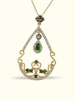 

Filigree Gold Necklace 02-384-K0444C