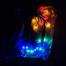 Garland String-Lights Flash Crystal-Ball Solar-Lamp Wedding-Decoration Fairy Christmas
