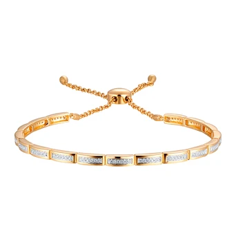 

Gold bracelet with diamonds sunlight sample 585