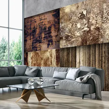 

Wall mural-Illuminated texture - 100x70 cm