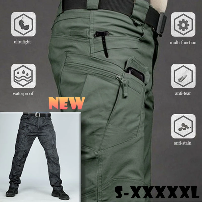 Ropa de calle de moda para hombre, pantalones informales de camuflaje, militares tácticos, Cargo, dropshipping