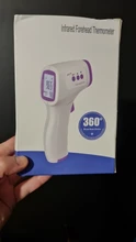 Termómetro infrarrojo sin contacto para bebés y adultos, medidor de temperatura Digital con pantalla LCD, 1 ud.