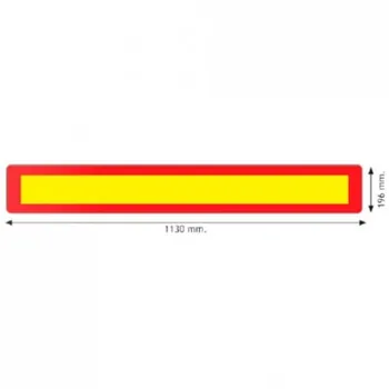 

Long V6 vehicle plate