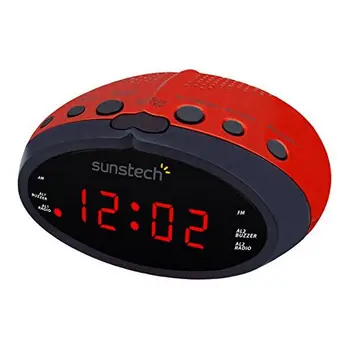 

Clock-Radio Sunstech FRD16RD Red