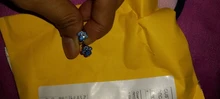 Stud-Earring Jewelry Zircon Claw-Design 925-Sterling-Silver Girl Women New-Fashion Blue