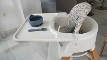 Juego de vajilla de silicona para alimentación de bebé, cuenco de silicona antideslizante con cuchara impermeable, sin BPA, plato para bebé, 1 Juego