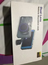 Cámara de salpicadero de coche, grabador de vídeo con cámara de visión trasera de 1080P, grabadora de ciclo de 3,6 pulgadas, Dvrs, Dvr, 3 en 1, grabador de vídeo Dvr