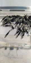 Swivel Fishing-Hook Rolling Fast-Connector Quick-Link Solid-Rings Carp DONQL 50pcs/Box-Bearing