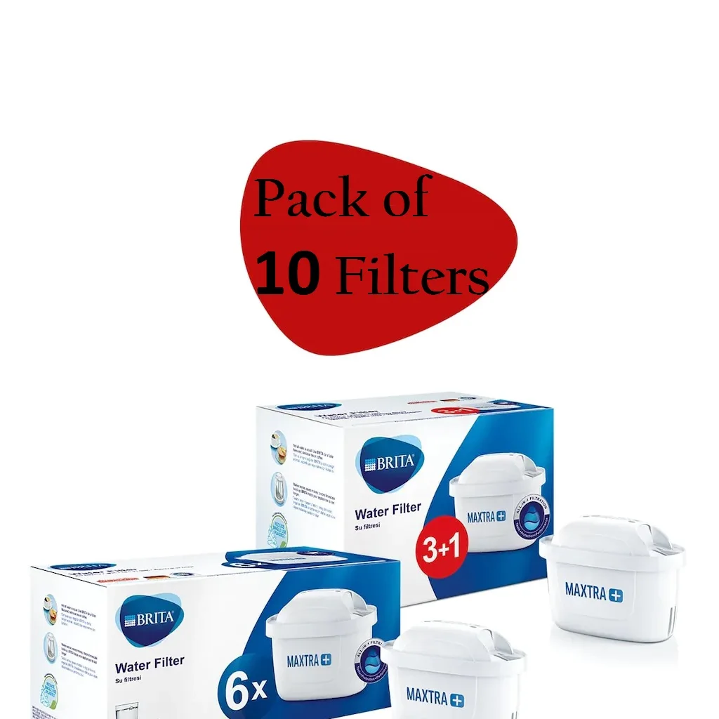 BRITA MAXTRA + Replacement Water Filter Cartridges, Compatible with all  BRITA Jugs - Reduce Chlorine, Limescale and Impurities for Great Taste -  Pack