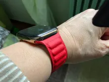 Correa de cuero para apple watch, banda de 44mm y 40mm para iWatch series 6 SE 5 4 3 2 1, pulsera de reloj de 42mm y 38mm