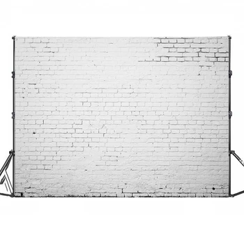 

NEW 2020 Vinyl Studio Photography Backdrop, High Quality Vinyl, wrinkle free - old white bricks wall