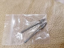 Cortador de carburo de tungsteno de acero, herramienta rotativa de doble corte de diamante, herramientas de Pulido Dental rotativa 2,35x6mm, 1 Uds.