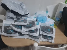 Máscara de respirador KN95 de varios colores, mascarilla FFP2 reutilizable, protectora para la boca, FFP2, FPP2, 5-100 Uds., color negro aprobado