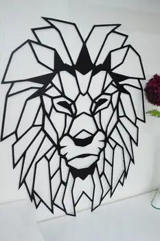 

Geometric Lion Decorative Laser Cut Metal Table 72X92 Suitable For Indoor And Outdoor Use