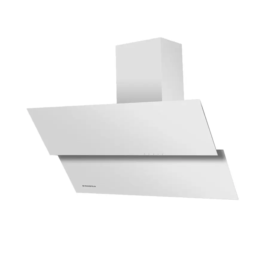 ВЫТЯЖКА MAUNFELD PLYM LIGHT 90 БЕЛОЕ стекло