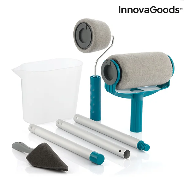 Набор многоразовых, противокапельных роликов для краски Roll'n' paint InnovaGoods 5 штук