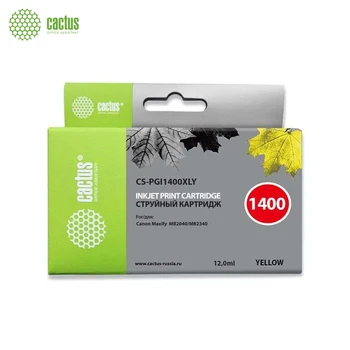 

Cartridge inkjet cactus cs-pgi1400xly yellow (12 ml) for Canon mb2050/mb2350/mb2040/mb2340