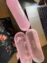 Estuche De Viaje portátil Oral B, cepillo de dientes eléctrico, almacenamiento de mango de plástico de alta calidad, cubierta antipolvo, soporte para cepillo de dientes