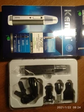 Kemei-cortadora de pelo eléctrica todo en uno para hombres, kit de aseo, recortador de barba, cejas, afeitadora para orejas