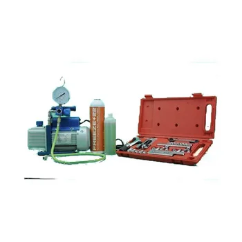 

Charge Kit Flaring Tool + Empty Pump + Analyzer + Freeze + 22 R404A // R407C // R22/R134A