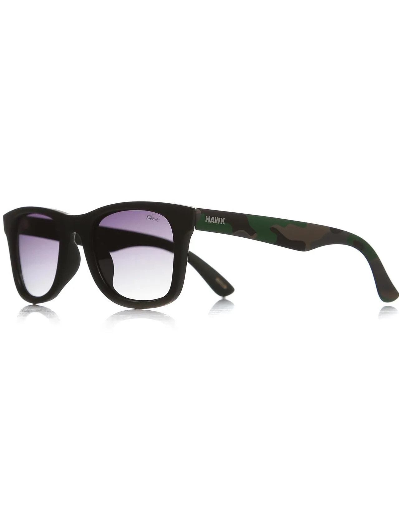 

Unisex sunglasses hw 1455 03 bone green organic square square 50-23-143 hawk